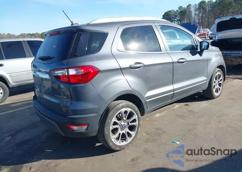 2021 Ford Ecosport Titanium z USA, uszkodzony, nr VIN MAJ3S2KE5MC444450